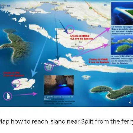 Lodore Del Mare At Beautiful Znjan 公寓